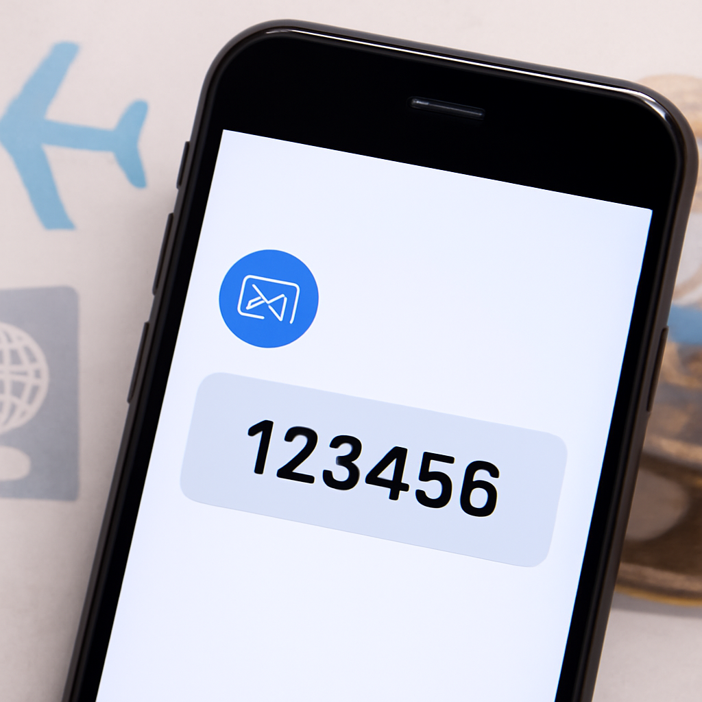 verificação por SMS
