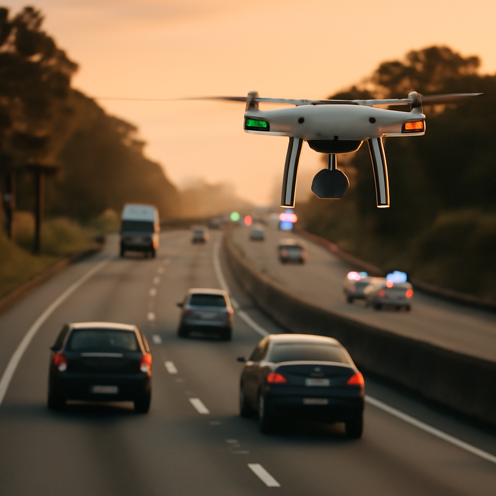 Uso de drones na fiscalização de trânsito no Brasil: quando é permitido, como a autuação se sustenta e o que o motorista pode exigir
